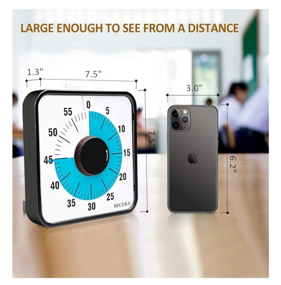 Visual Countdown Timer, 7.5-Inch - Picture 2 of 6